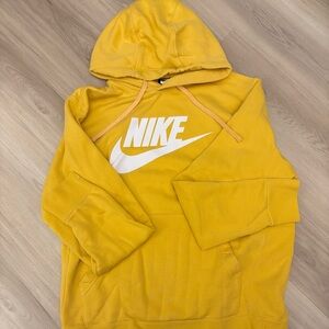 Nike sweatshirt mustard yellow, medium